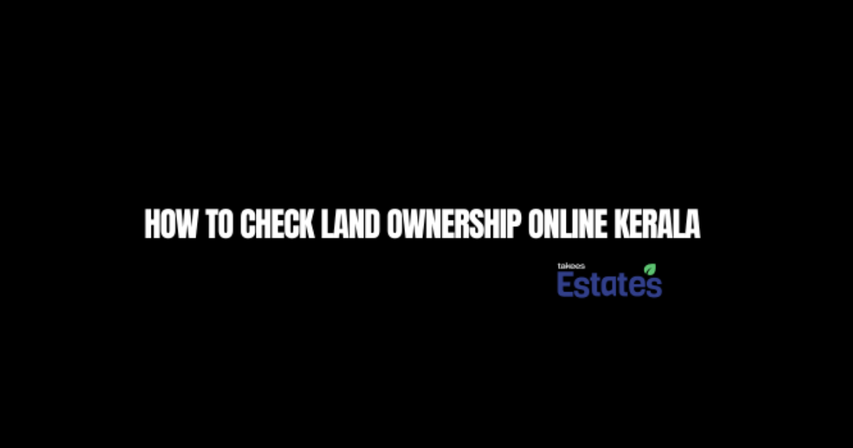 how to check land ownership online Kerala