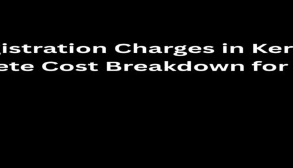 Land Registration Charges in Kerala 2026: Complete Cost Breakdown for Buyers