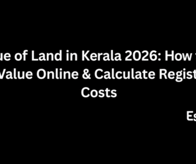 Fair Value of Land in Kerala 2026